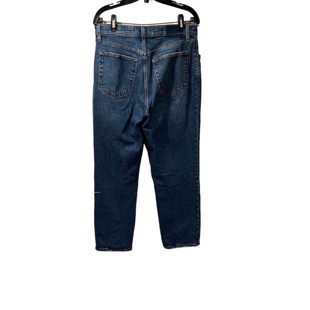 Abercrombie & Fitch 90s Straight Ultra High Rise Jean Distressed Size 30/10s - Picture 3 of 9